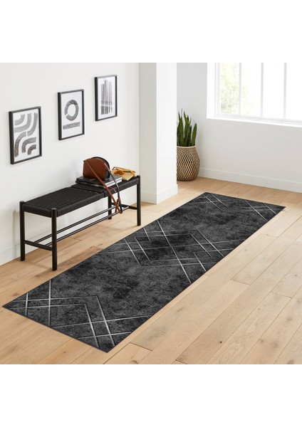 Dijital Baskı Yıkanabilir Kaymaz Taban Salon Halısı Rvg02101