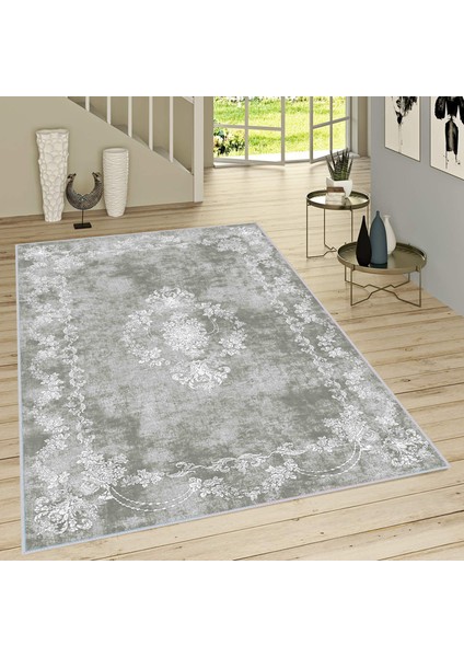 Dijital Baskı Yıkanabilir Kaymaz Taban Salon Halısı Rvg1228