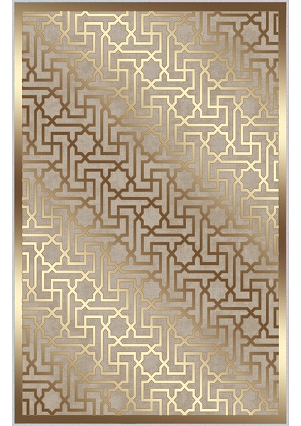 Dijital Baskı Yıkanabilir Kaymaz Taban Salon Halısı Rvg0314-Sd722