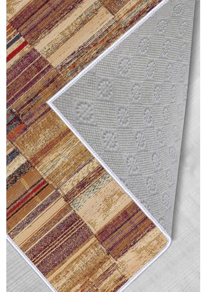 Dijital Baskı Yıkanabilir Kaymaz Taban Salon Halısı Rvg1252