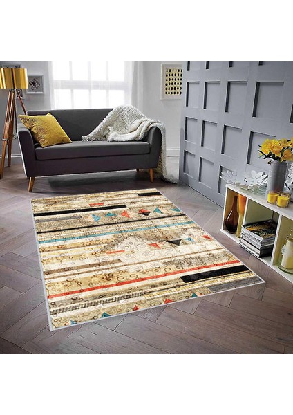 Dijital Baskı Yıkanabilir Kaymaz Taban Salon Halısı Rvg1519-Hy1205