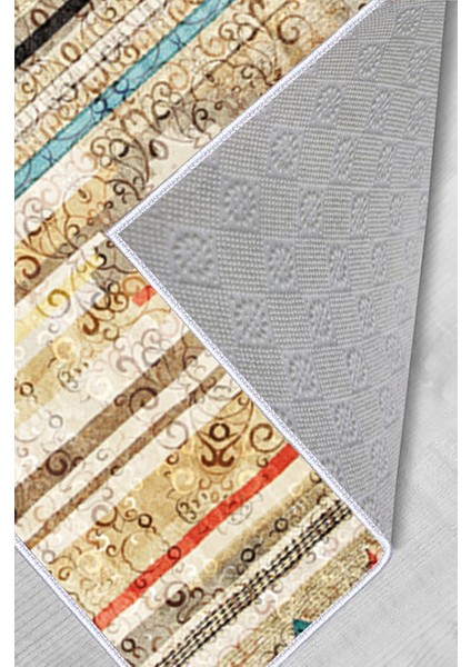 Dijital Baskı Yıkanabilir Kaymaz Taban Salon Halısı Rvg1519-Hy1205