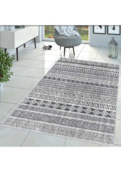Dijital Baskı Yıkanabilir Kaymaz Taban Salon Halısı Rvg1363-Ht929