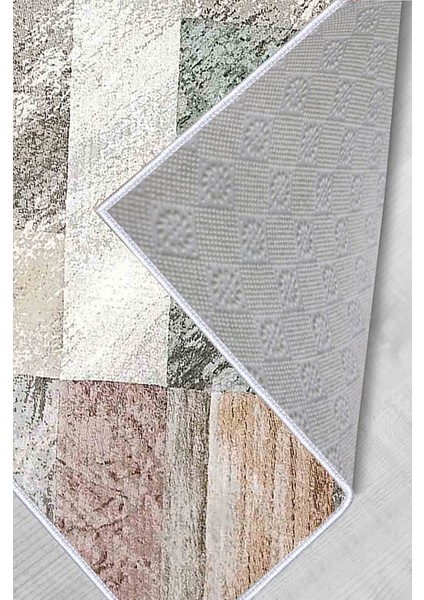 Dijital Baskı Yıkanabilir Kaymaz Taban Salon Halısı Rvg0399 modelleri