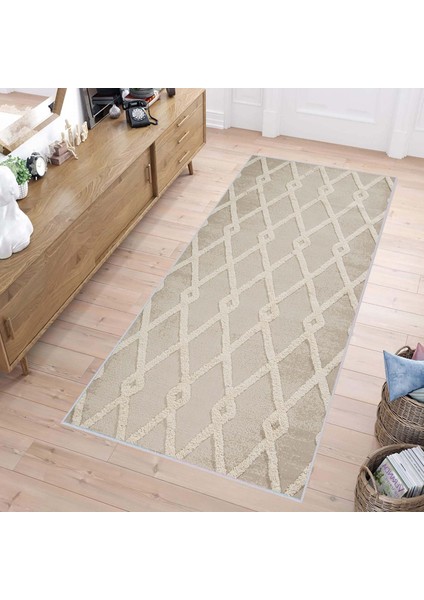 Dijital Baskı Yıkanabilir Kaymaz Taban Salon Halısı Rvg1475