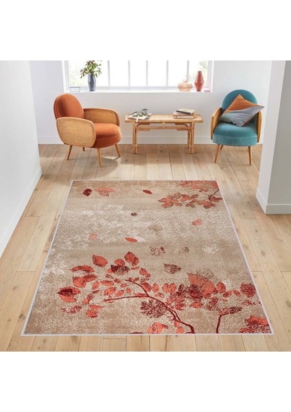Dijital Baskı Yıkanabilir Kaymaz Taban Salon Halısı Rvg1432