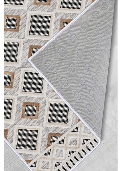 Dijital Baskı Yıkanabilir Kaymaz Taban Salon Halısı Rvg0480