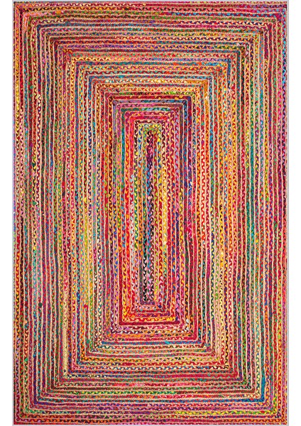 Dijital Baskı Yıkanabilir Kaymaz Taban Salon Halısı Rvg0651