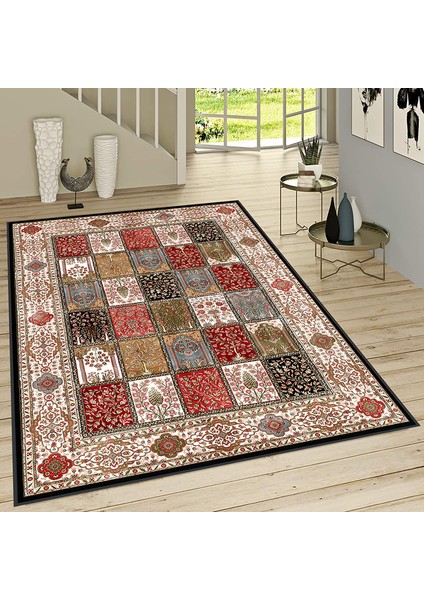 Dijital Baskı Yıkanabilir Kaymaz Taban Salon Halısı Rvg1477