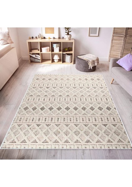 Dijital Baskı Yıkanabilir Kaymaz Taban Salon Halısı Rvg0534
