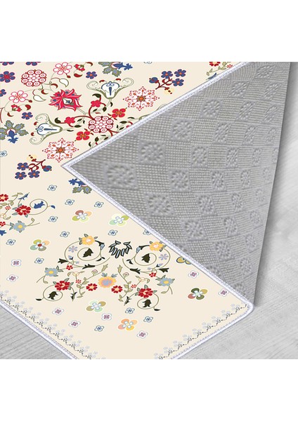 Dijital Baskı Yıkanabilir Kaymaz Taban Salon Halısı Rvg1599 modelleri