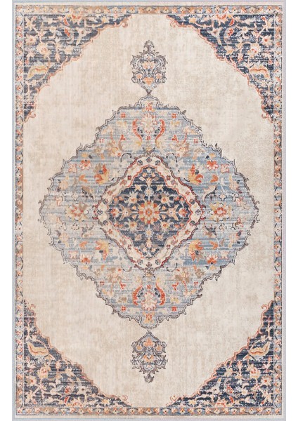 Dijital Baskı Yıkanabilir Kaymaz Taban Salon Halısı Rvg1716
