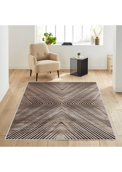Dijital Baskı Yıkanabilir Kaymaz Taban Salon Halısı Rvg1757