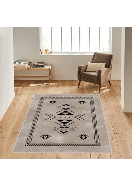 Dijital Baskı Yıkanabilir Kaymaz Taban Salon Halısı Rvg0159-Sd858