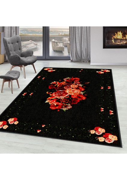 Dijital Baskı Yıkanabilir Kaymaz Taban Salon Halısı Rvg0298-Sd1148