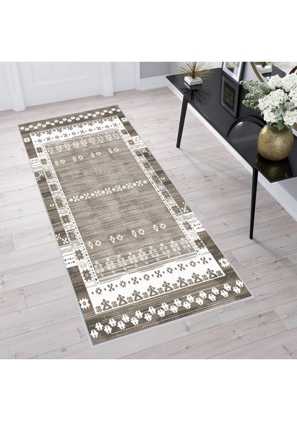 Dijital Baskı Yıkanabilir Kaymaz Taban Salon Halısı Rvg1600