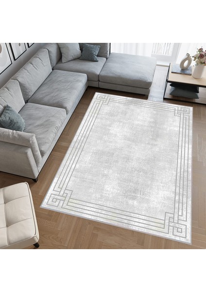 Dijital Baskı Yıkanabilir Kaymaz Taban Salon Halısı Rvg0473