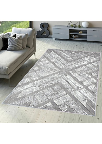 Dijital Baskı Yıkanabilir Kaymaz Taban Salon Halısı Rvg0347