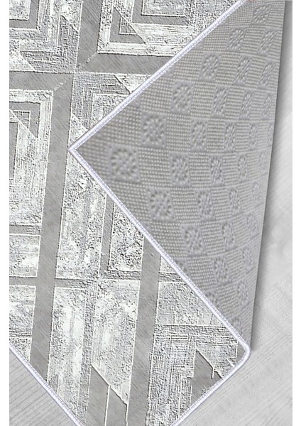 Dijital Baskı Yıkanabilir Kaymaz Taban Salon Halısı Rvg0347