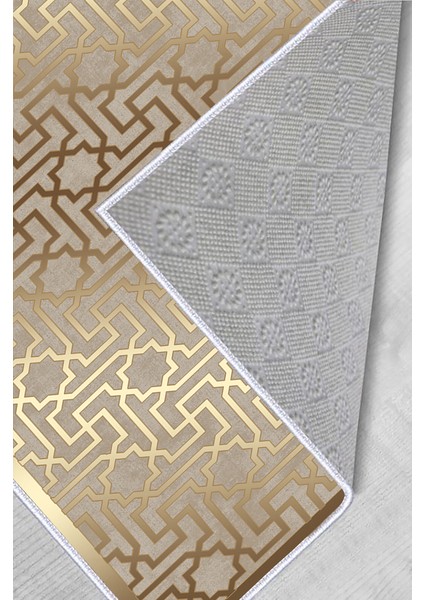 Dijital Baskı Yıkanabilir Kaymaz Taban Salon Halısı Rvg0314-Sd722