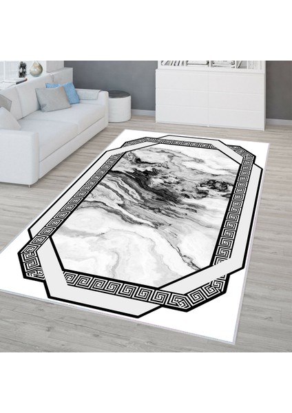 Dijital Baskı Yıkanabilir Kaymaz Taban Salon Halısı Rvg0315-Sd341