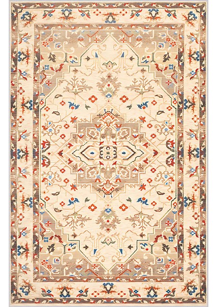 Dijital Baskı Yıkanabilir Kaymaz Taban Salon Halısı Rvg0441