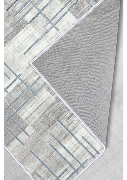 Dijital Baskı Yıkanabilir Kaymaz Taban Salon Halısı Rvg0560