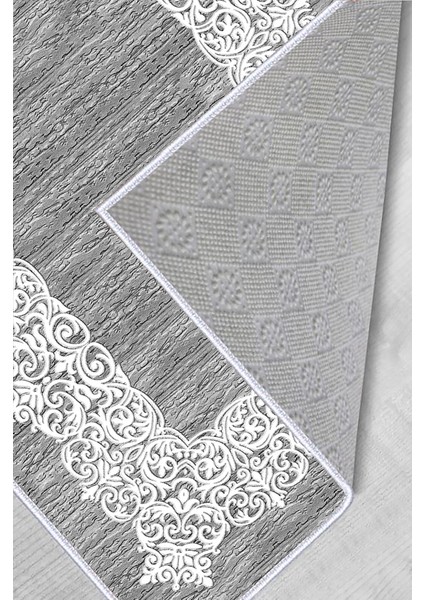 Dijital Baskı Yıkanabilir Kaymaz Taban Salon Halısı Rvg0580-Sd607