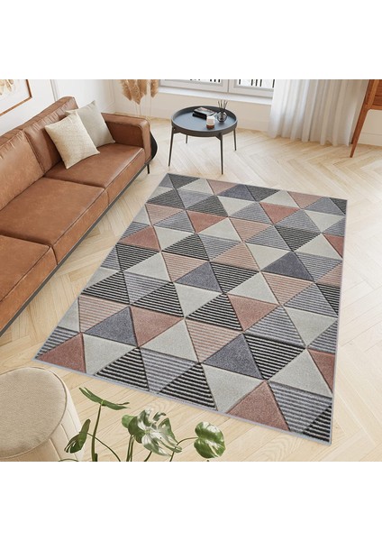 Dijital Baskı Yıkanabilir Kaymaz Taban Salon Halısı Rvg0496