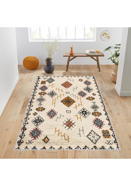 Dijital Baskı Yıkanabilir Kaymaz Taban Salon Halısı Rvg1008
