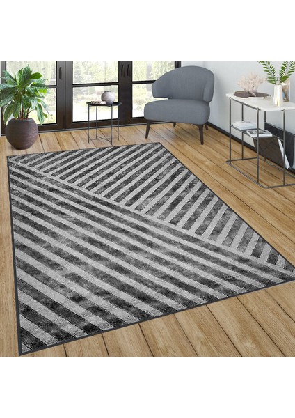 Dijital Baskı Yıkanabilir Kaymaz Taban Salon Halısı Rvg1042