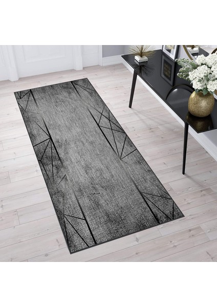 Dijital Baskı Yıkanabilir Kaymaz Taban Salon Halısı Rvg1289