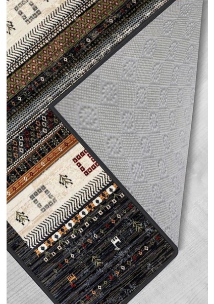 Dijital Baskı Yıkanabilir Kaymaz Taban Salon Halısı Rvg1149 modelleri