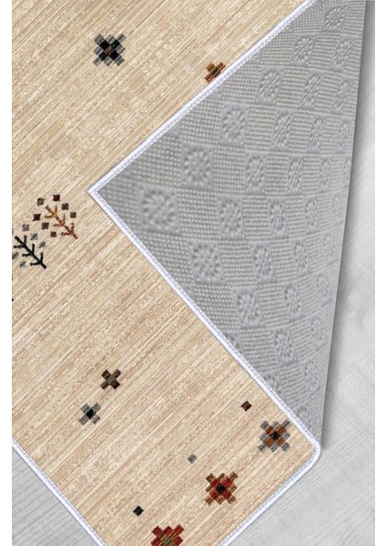 Dijital Baskı Yıkanabilir Kaymaz Taban Salon Halısı Rvg1148