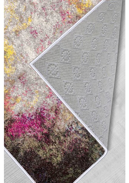 Dijital Baskı Yıkanabilir Kaymaz Taban Salon Halısı Rvg1165