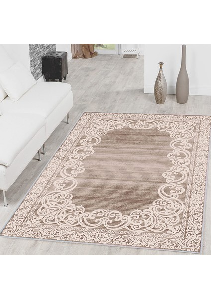 Dijital Baskı Yıkanabilir Kaymaz Taban Salon Halısı Rvg1485