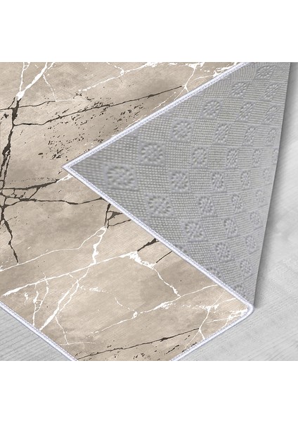 Dijital Baskı Yıkanabilir Kaymaz Taban Salon Halısı Rvg1595