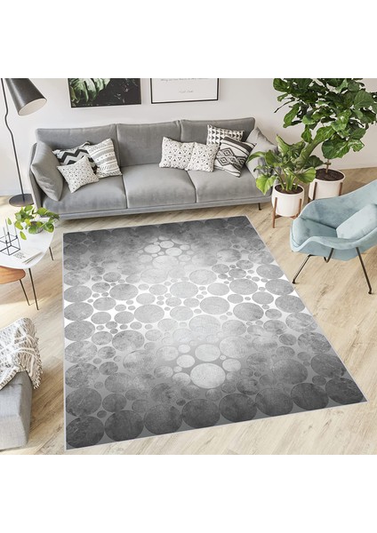 Dijital Baskı Yıkanabilir Kaymaz Taban Salon Halısı RVG1862-SM80
