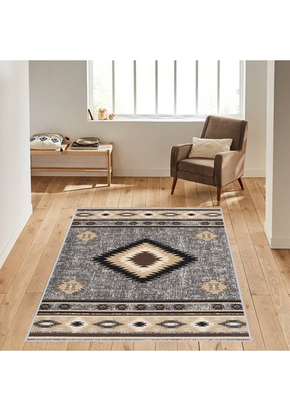 Dijital Baskı Yıkanabilir Kaymaz Taban Salon Halısı Rvg0148-Sm29