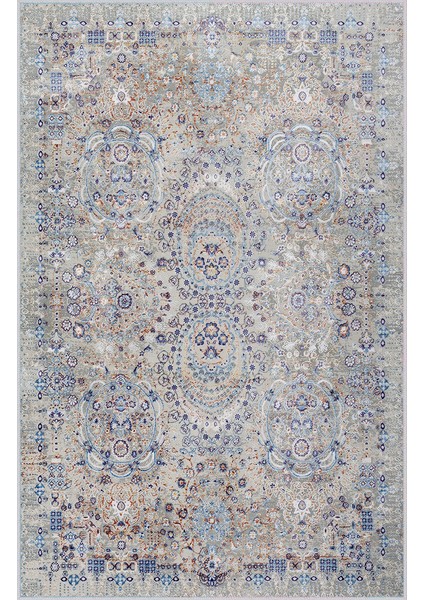 Dijital Baskı Yıkanabilir Kaymaz Taban Salon Halısı Rvg0049-Sd1124