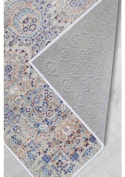 Dijital Baskı Yıkanabilir Kaymaz Taban Salon Halısı Rvg0049-Sd1124