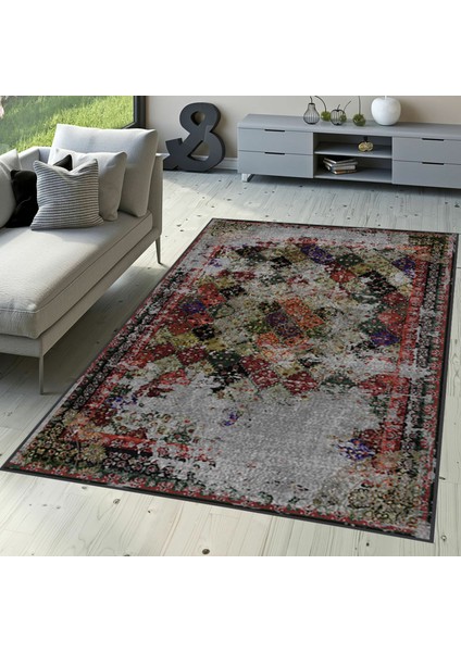 Dijital Baskı Yıkanabilir Kaymaz Taban Salon Halısı Rvg1639-Hy1204