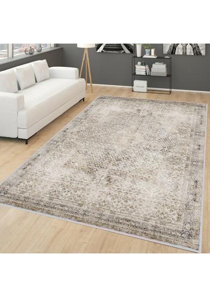 Dijital Baskı Yıkanabilir Kaymaz Taban Salon Halısı Rvg0136-Sd419