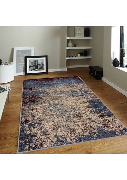 Dijital Baskı Yıkanabilir Kaymaz Taban Salon Halısı Rvg1817