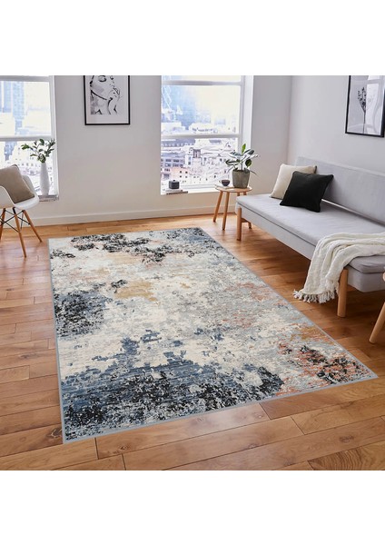 Dijital Baskı Yıkanabilir Kaymaz Taban Salon Halısı Rvg1816