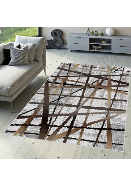 Dijital Baskı Yıkanabilir Kaymaz Taban Salon Halısı Rvg1497