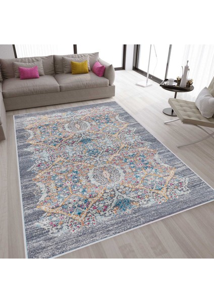 Dijital Baskı Yıkanabilir Kaymaz Taban Salon Halısı Rvg1578-Ht754
