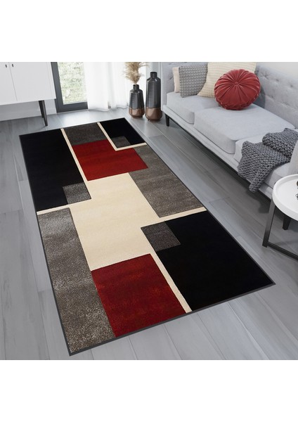 Dijital Baskı Yıkanabilir Kaymaz Taban Salon Halısı Rvg1770