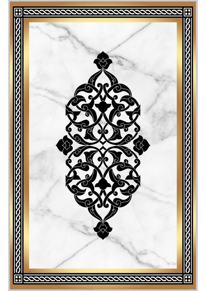 Dijital Baskı Yıkanabilir Kaymaz Taban Salon Halısı Rvg0319-Sd705
