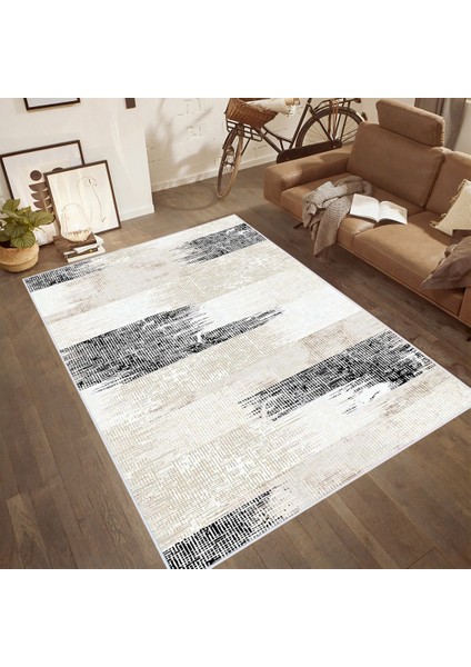 Dijital Baskı Yıkanabilir Kaymaz Taban Salon Halısı Rvg0547